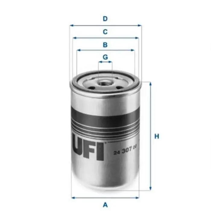 Ordina Subito Filtro carburante 24.307.00 UFI