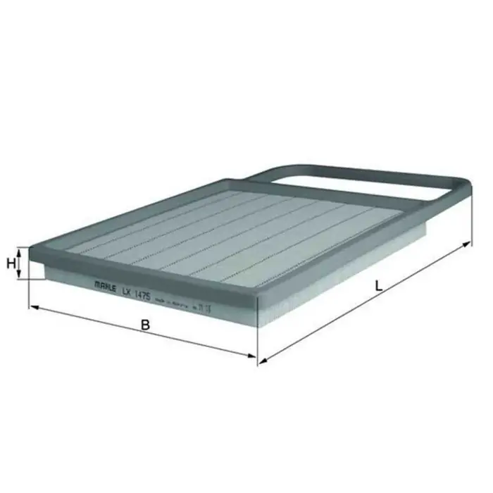 Filtro aria LX 1475 KNECHT per VW SKODA Offerta Limitata