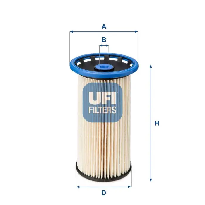 Acquista Ora Filtro carburante 26.038.00 UFI per AUDI VW SEAT SKODA