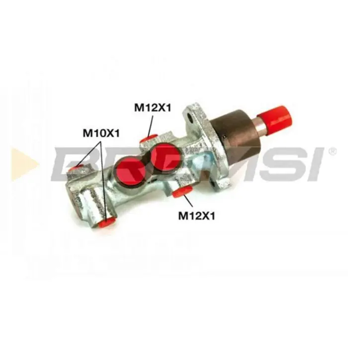 Spedizione Espresso Cilindro Maestro Del Freno Peugeot 306 2 Volumi/coda Spiovente Alluminio Pb0672 S.f. Bendix/bosch Bremsi