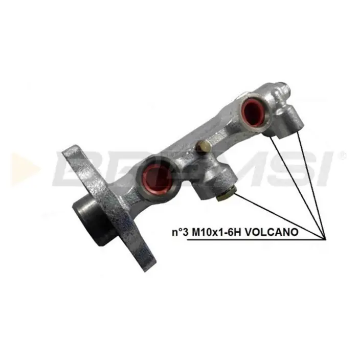 Spedizione Espresso Cilindro Maestro Del Freno Opel Rekord D Ghisa Grigia Pb0595 3476452 X S.f. Delco Bremsi