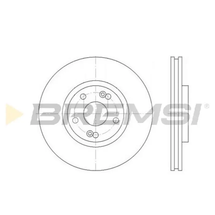 Disco Freno Anteriore 92112200 Renault Espace Iii Ventilato Pagamento Sicuro
