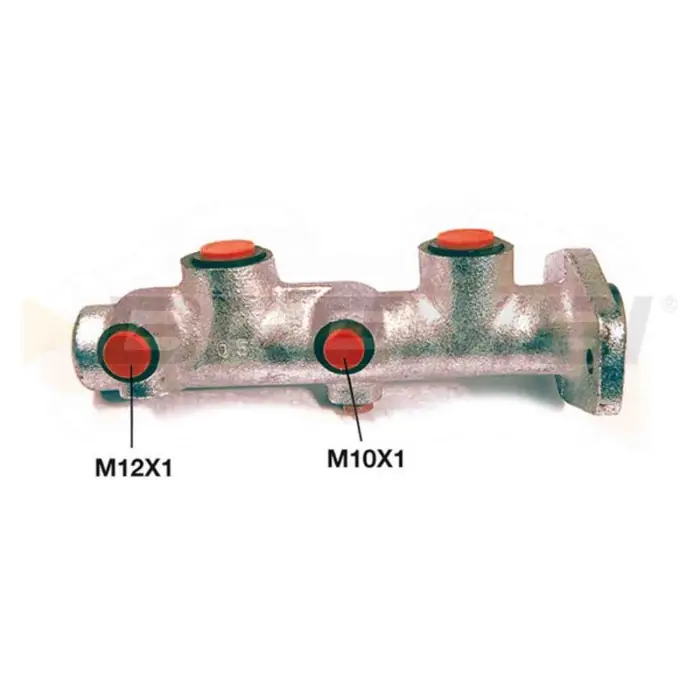 Cilindro Maestro Del Freno Ford Transit Autobus Ghisa Grigia Pb0374 6083867 S.f. Bendix Bremsi Ultimissimo Modello