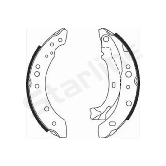 Kit ganasce freno BC 08150 STARLINE per RENAULT PEUGEOT CITROEN DACIA Compra Adesso