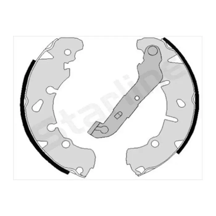 Kit ganasce freno BC 08170 STARLINE per FORD MAZDA Reso Gratuito