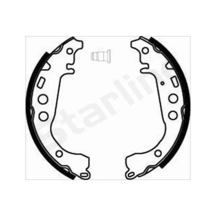 Kit ganasce freno BC 07860 STARLINE per TOYOTA SUBARU DAIHATSU Non Perdere