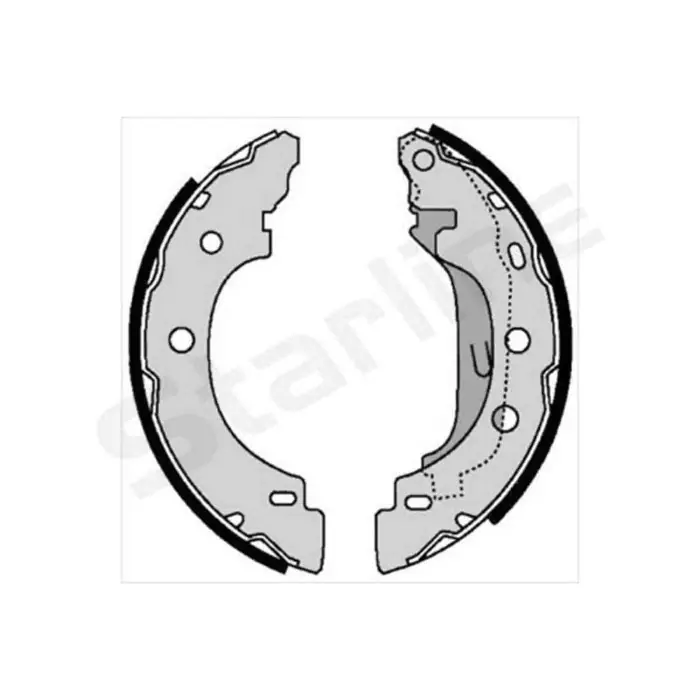 Kit ganasce freno BC 07330 STARLINE per RENAULT NISSAN DACIA Saldi