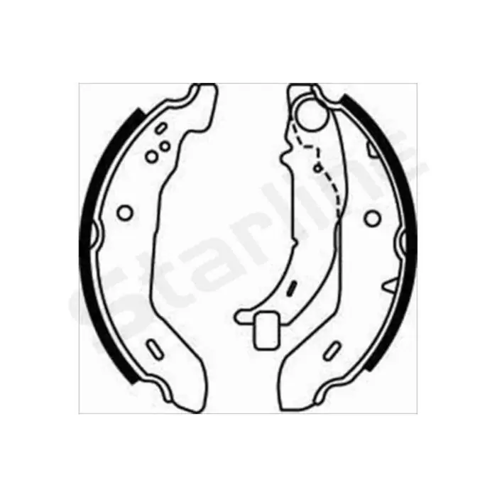 Kit ganasce freno BC 07480 STARLINE per MERCEDES-BENZ Più Venduto