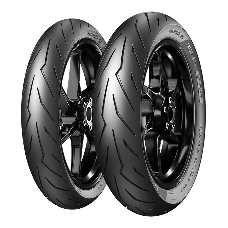 PIRELLI DIABLO ROSSO SPORT FRONT 90/80 -17 46S TL Affare