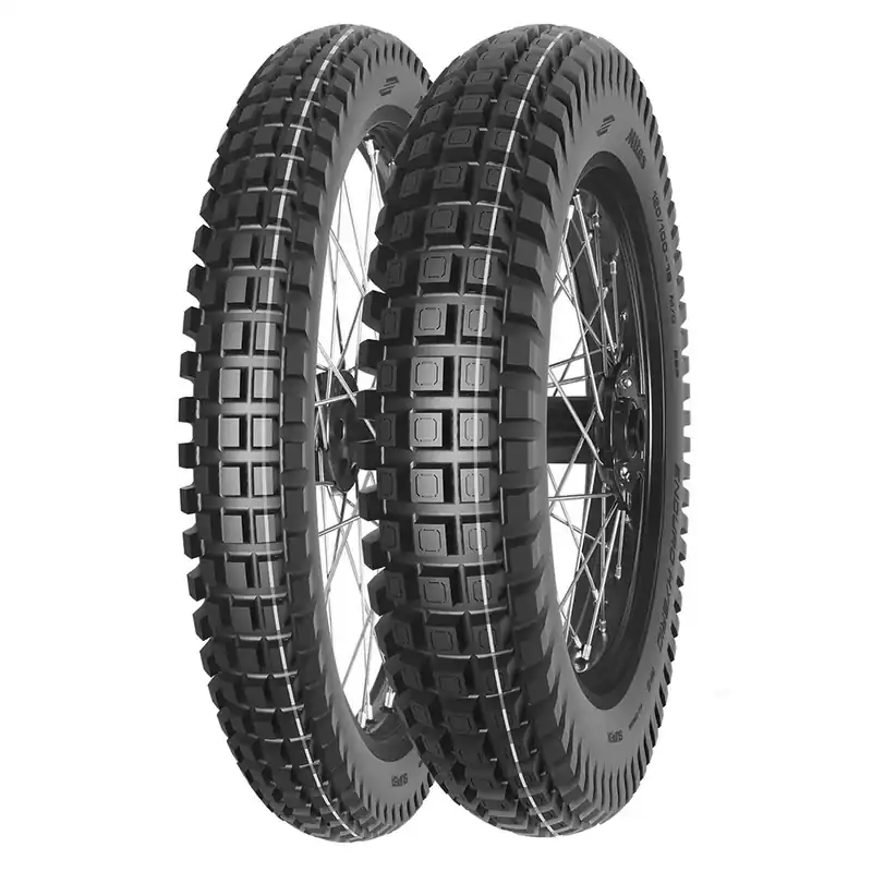 MITAS ENDURO HYBRID SUPER YELLOW REAR 120/100 -18 68P TL/TT M+S Spedito Oggi
