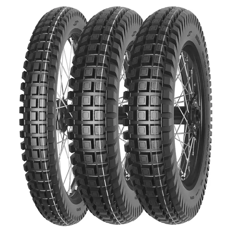 MITAS ENDURO HYBRID SUPER LIGHT GREEN REAR 110/90 -19 62P TL/TT M+S Vendita Finale